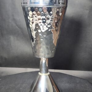 silver hammered chalice