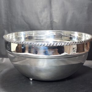 silver plated bowl