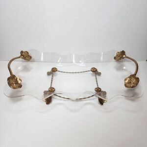 Transparent Plexi Bowl With Bronze
